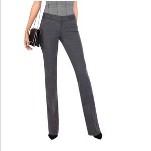 EXPRESS pants - Editor trouser, gray boot cut